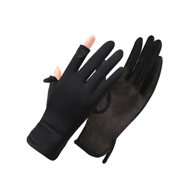 Găng Tay Chống Nắng UPF50+ Co Giãn Chống Trơn Trượt có lỗ thoáng khí G22