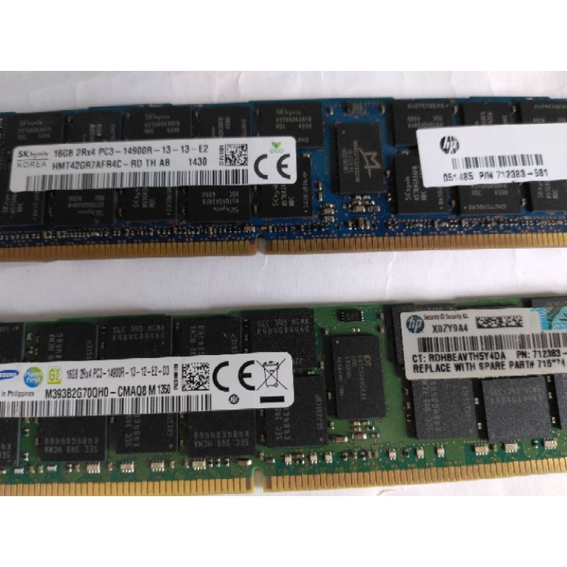Ram ecc 16g . pc3. Ram 3 chạy main server . không chạy máy bàn | Shopee ...