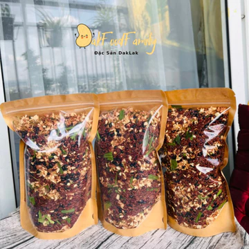 Trà gạo lứt đậu rang kèm hoa nhài Dakfoodfamily, gạo lứt đậu đen đậu đỏ hoa nhài lá dứa
