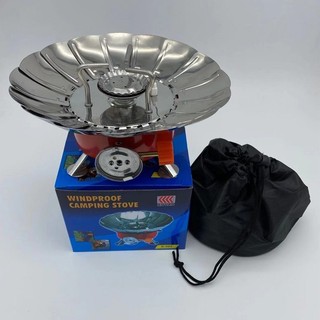 (có chắn gió kèm túi đựng) BẾP GA MINI DU LỊCH SIÊU NHỎ GỌN XẾP GỌN TIỆN LỢI DỄ SỬ DỤNG
