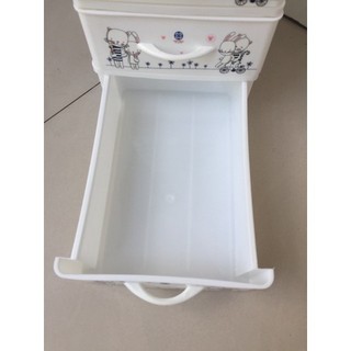 Tủ nhựa ngăn kéo mini, Tủ thuốc bé đựng đồ nhỏ gọn nhựa Việt Nhật 3625