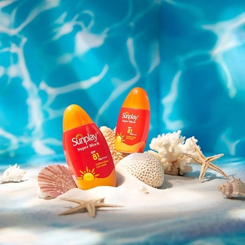 Ảnh Combo 2 x Kem chống nắng dạng sữa cực mạnh Sunplay Super Block SPF 81 PA++++ 70g 4