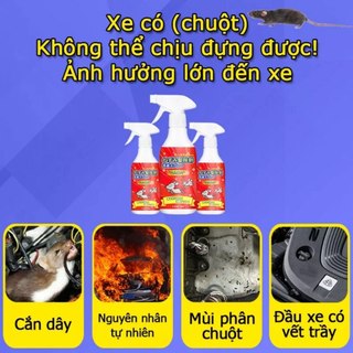 [HCM] 500ml Bình xịt đuổi chuột công nghệ Nhật Bản - Xịt là đuổi cả ổ...Siêu hiệu quả an toàn