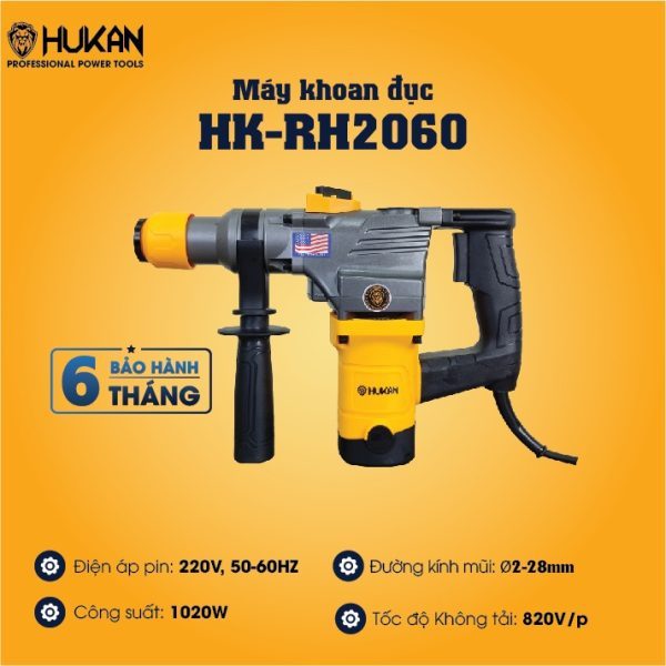 MÁY KHOAN ĐỤC HK-RH2060 | Shopee Việt Nam