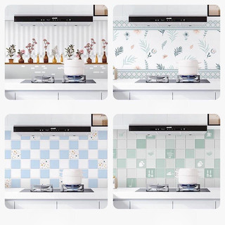 Decal dán bếp tráng nhôm, giấy dán tường bàn dán tủ khổ rộng 60cm chống dầu mỡ chịu nhiệt độ cao QD01A