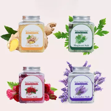 Muối Ngâm Chân Thảo Dược 500g 100% Thiên Nhiên, Muối Thảo Mộc Ngâm Chân Giảm Đau Nhức, Thư Giãn Cơ Thể, Hỗ Trợ Ngủ Ngon