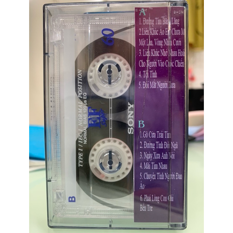 Băng Cassette Quang Lê, Mai Thiên Vân - Đường Tím Bằng Lăng