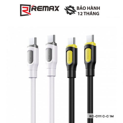 Cáp Sạc Nhanh Remax RC-C111 60W Cổng Type C ra Type C Dài 1m2 | Shopee ...