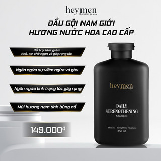Combo Dầu gội, Sữa tắm nam hương nước hoa Heymen 350ml/chai