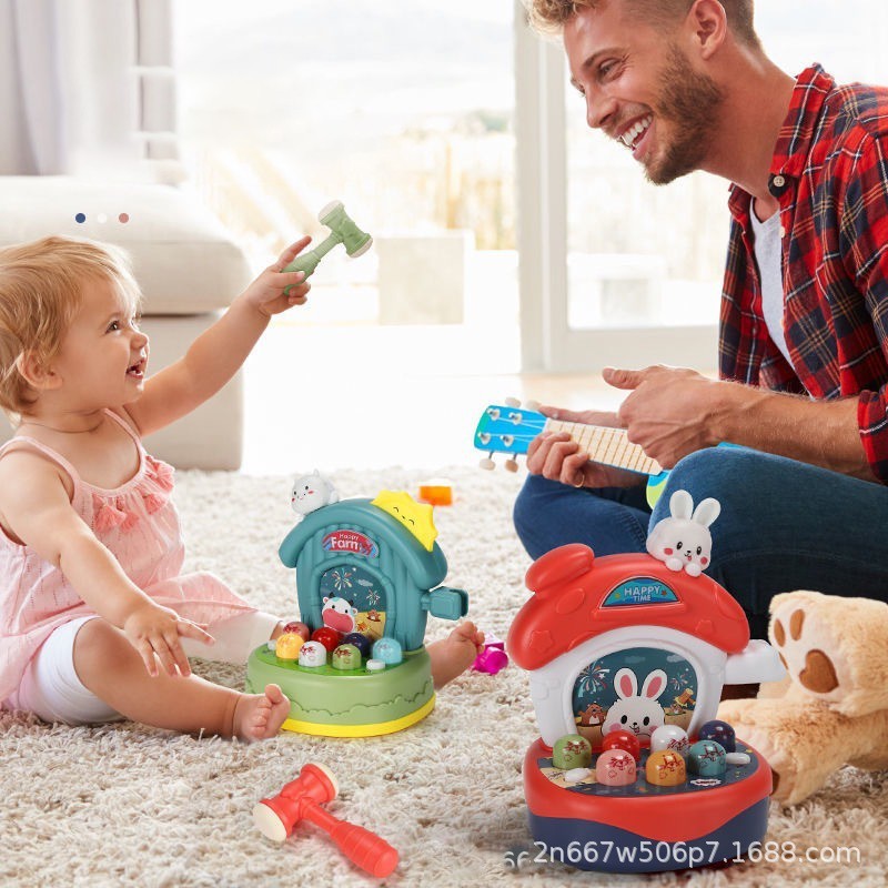 Đập Chuột Đập Bò phát tiếng kêu cho bé giúp phát triển não Luyện Khả Năng Phẩn Xạ Đồ Chơi Cho Bé- PUPU HOUSE
