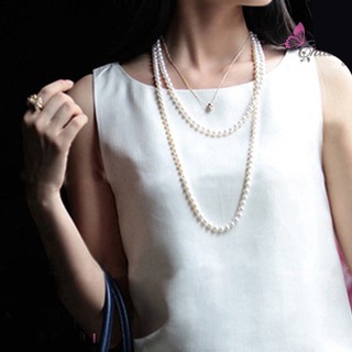 Dây chuyền dài chuỗi ngọc 120cm