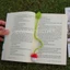 Bookmark hình nấm mini bằng len handmade làm móc khoá, đánh dấu sách dễ thương