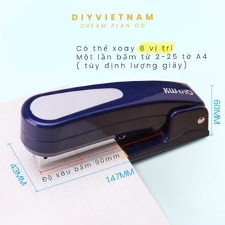 MÁY DẬP GHIM XOAY 360 ĐỘ