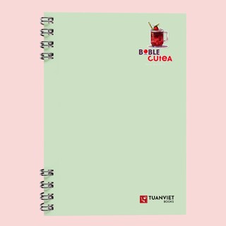 Sổ Lò Xo Caro 2 Đầu B5 TUANVIET BOOKS 120 trang 100gsm