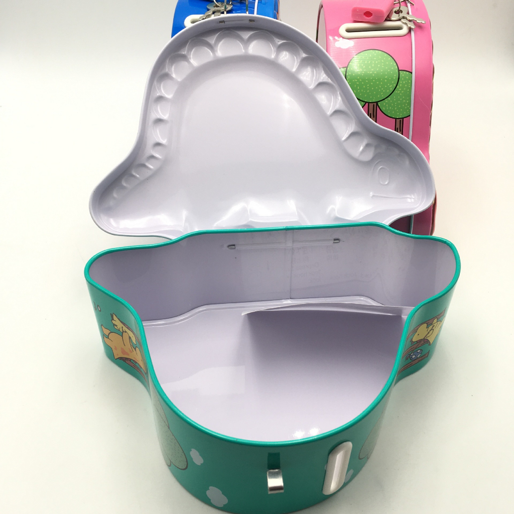 Két sắt tiết kiệm mini hình khủng long cho bé trai - PUPU HOUSE