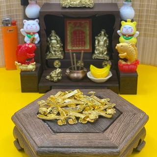Gậy vàng mini như ý phong thủy