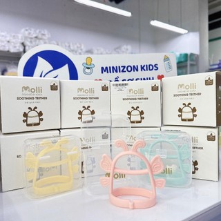 Gặm Nướu ButterFly Silicon Molli - Tặng Kèm Hộp Đựng, Gặm nướu cầm tay siêu mềm