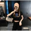 Set bộ thời trang kết hợp áo croptop
