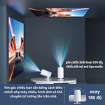 Máy Chiếu Mini HY300 Full HD 1080P – Hỗ Trợ 4K – Android 11 – Loa 3W – Chiếu 130 Inch – Xem Phim Gia Đình — ảnh 8