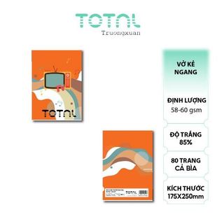 Vở kẻ ngang Total Retro - 80 trang