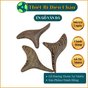 Cây Dụng Cụ Bấm Huyệt Chim Én 3 cạnh bằng gỗ - Bấm Huyệt Ấn Huyệt Massage Bàn Chân Thiết Bị Diện Chẩn