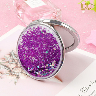 Gương mini cầm tay 2 mặt cute gấp gọn bỏ túi tiện dụng