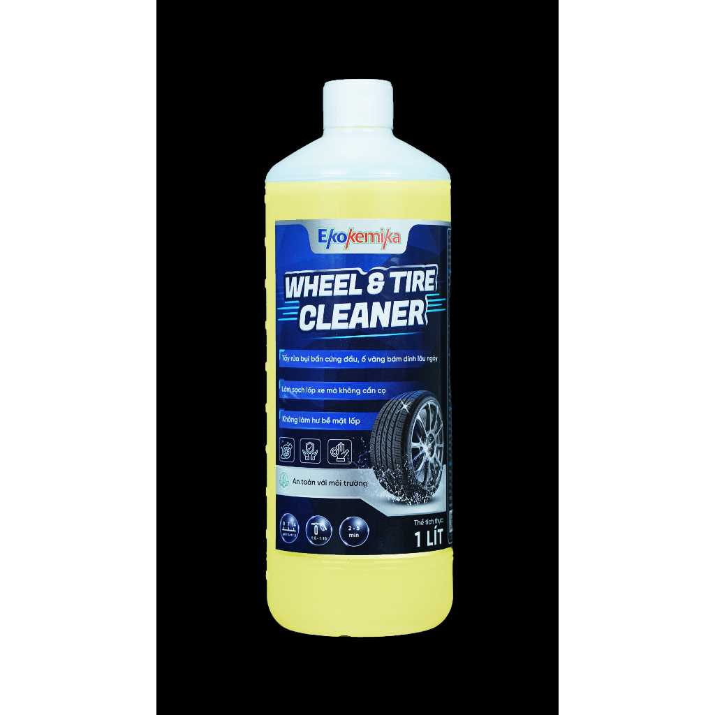 [EKOKEMIKA] - DUNG DỊCH TẨY LỐP VÀ LAZANG WHEEL&TIRE CLEANER - 1L