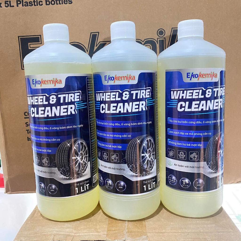 [EKOKEMIKA] - DUNG DỊCH TẨY LỐP VÀ LAZANG WHEEL&TIRE CLEANER - 1L