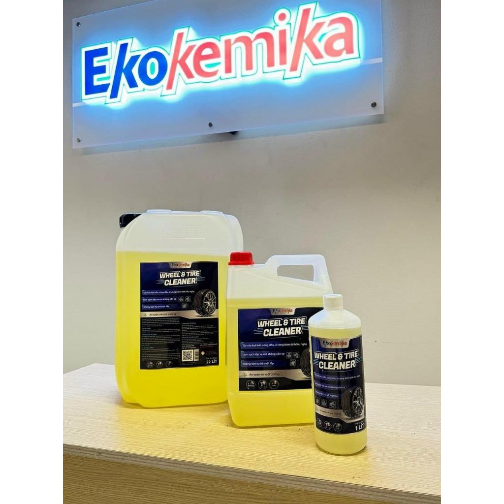 [EKOKEMIKA] - DUNG DỊCH TẨY LỐP VÀ LAZANG WHEEL&TIRE CLEANER - 1L