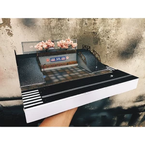 Sa bàn bãi đậu xe 1/64