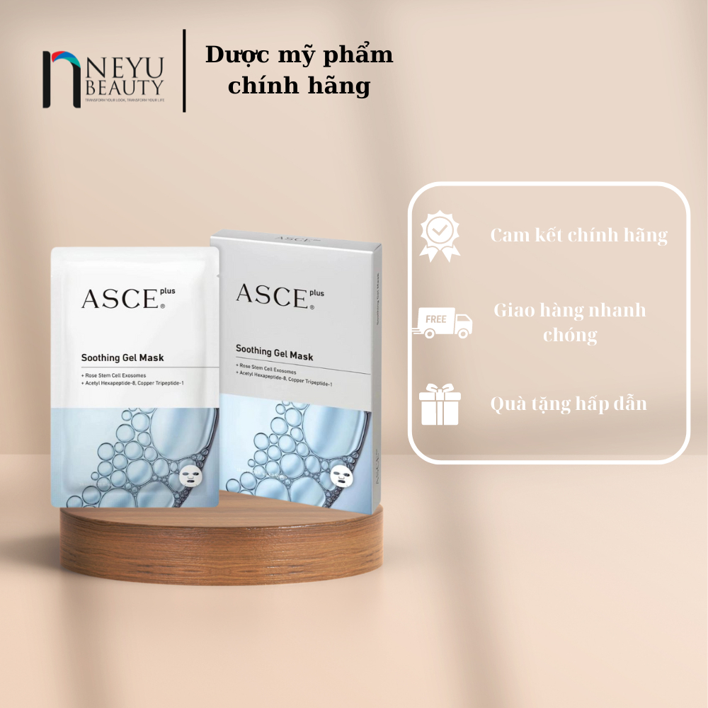 [Công Ty] ASCE Mask Plus Soothing Gel - Mặt nạ siêu phục hồi, làm mát ...