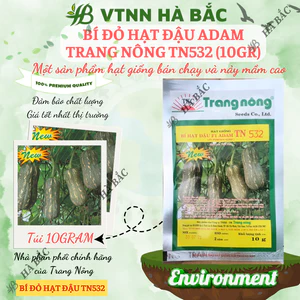 Bí Đỏ Hạt Đậu Adam Trang Nông TN532 (10gram), hạt giống nảy mầm tốt, năng suất cao, trông quanh năm - Hạt giống Hà Bắc