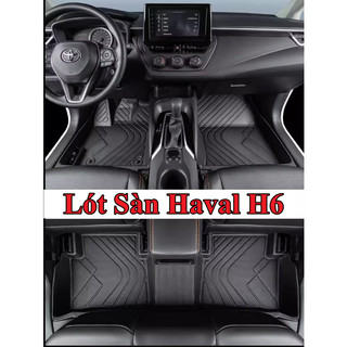 Lót Sàn 2 Lớp Haval H6 Chất Liệu Nhựa Cao Cấp , Hàng Loại Dày Nhập Nội Địa Trung