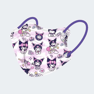 Set 10/50 Chiếc Khẩu Trang 3D In Hình Kuromi Dễ Thương Cho Bé 4-8 Tuổi 🌸 tuyển sỉ 🌸