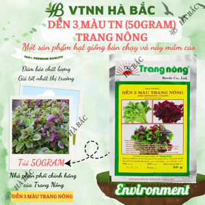 Dền 3 Màu Trang Nông (50gram), hạt giống nảy mầm tốt, năng suất cao, trông quanh năm - Hạt giống Hà Bắc
