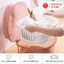 Rổ Úp Chén Bát Ráo Nước Có Nắp Đậy Tiện Dụng Cho Nhà Bếp