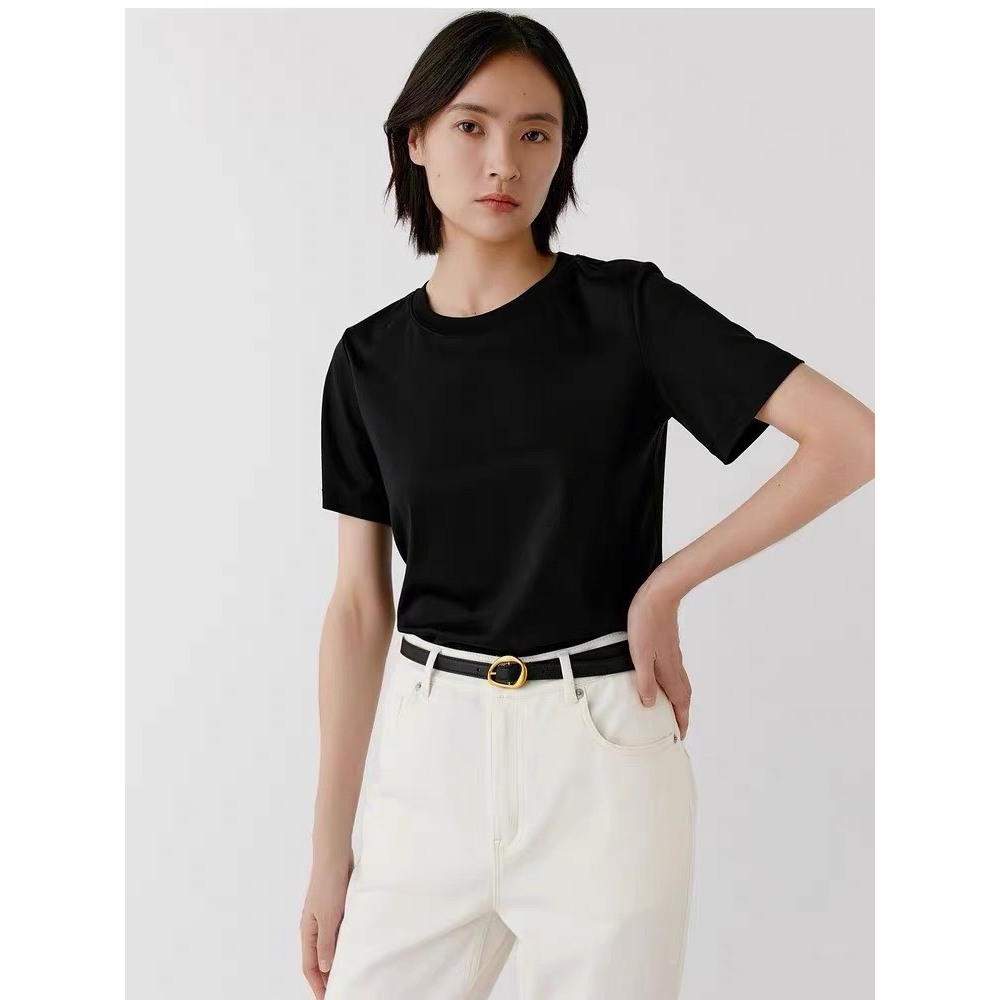Thắt lưng da nam nữ đai váy nữ dây nịt bản nhỏ 1.8cm CATHIE mặt đồng da xịn dày dặn phối blazer, đầm thời trang Horizon