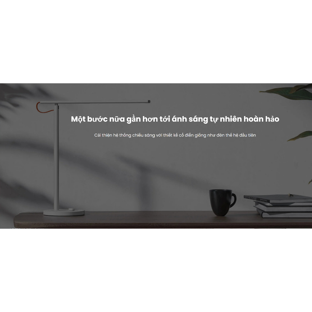 Đèn bàn Xiaomi Led Desk Lamp 1S Nhiệt độ màu 2600K-5000K 9W Kết nối App, Quang thông 520lm - Hàng chính hãng | BigBuy360 - bigbuy360.vn