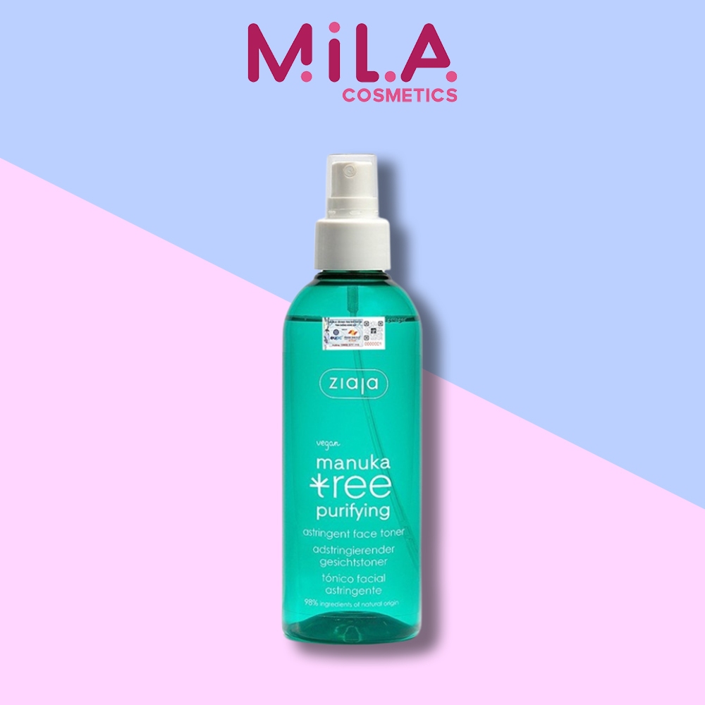 Xịt Dưỡng Cân Bằng Se Khít Lỗ Chân Lông Ziaja Manuka Tree Purifying