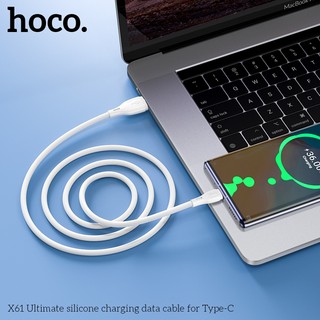 Cáp sạc nhanh Hoco X61 USB to TypeC 3A, dài 1M (màu Random)