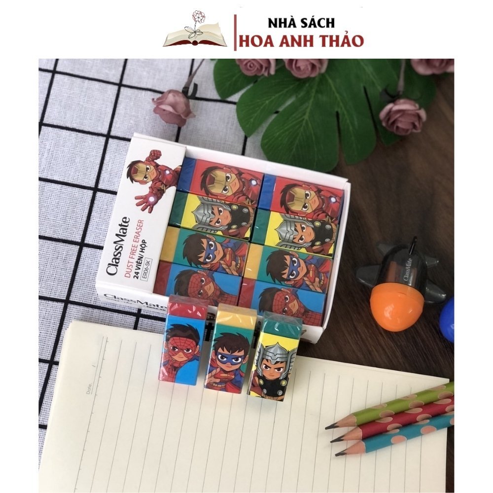 Ảnh Tẩy gôm xóa sạch Siêu nhân - Công chúa Classmate - ER06SK/ER12PR 2