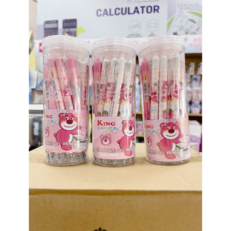 Combo 20 bút bi tẩy hình đẹp hàng chuẩn