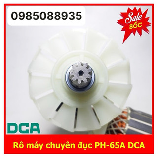 (Hàng DCA) Rô máy chuyên đục bê tông AZG15 AZG03-15 DCA PH65A 9 răng