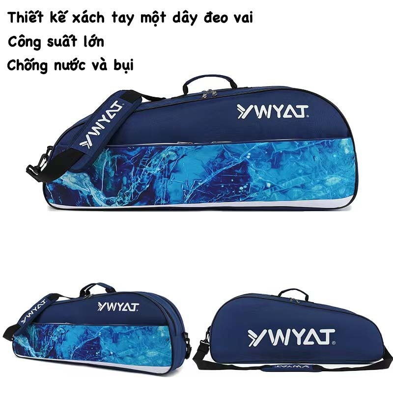 Công suất lớn Feather Racket Bag Tennis Bag Single Shoulder Không thấm nước,Thời trang, phong cách mới