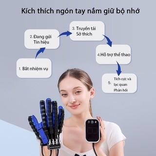 Găng Tay robot Tập Phục Hồi Chức Năng Ngón Tay Cho Người Lớn Và Trẻ Em