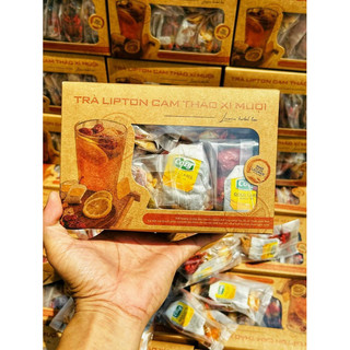TRÀ LIPTON CAM THẢO XÍ MUỘI (10 gói )