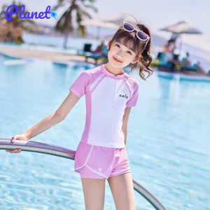 Đồ bơi bé gái áo ngắn tay quần đùi size 13-65kg, sét đồ bơi cho mẹ và bé, bikini bé gái size đại