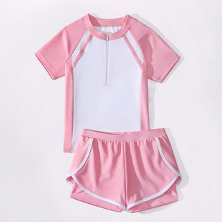 Đồ bơi bé gái áo ngắn tay quần đùi size 13-65kg, sét đồ bơi cho mẹ và bé, bikini bé gái size đại