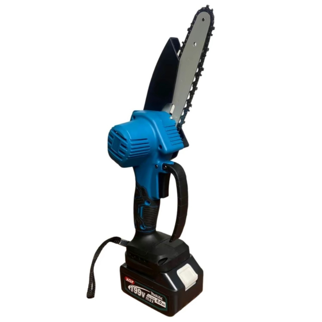 Máy cưa xích pin cầm tay Makita máy cưa gỗ mini dùng pin, cưa xích pin mạnh mẽ bền bỉ