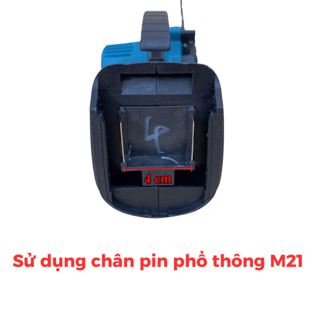 Máy cưa xích pin cầm tay Makita máy cưa gỗ mini dùng pin, cưa xích pin mạnh mẽ bền bỉ